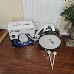 Audster Marching Drum Set Size 16"x7" in Good Working Condition Everything Included 