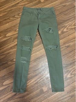 Blue Age * Woman / Junior Distressed Ripped Jeans * Skinny Size 5