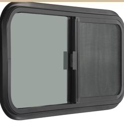 OUTPRIZE Horizontal RV Window, 24" W x 20" H UV Protection Tinted Sliding