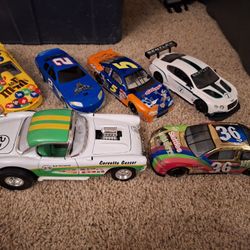 Assortment Of Die-cast Race Cars