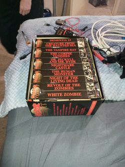 Horror Movie Vhs Classics 