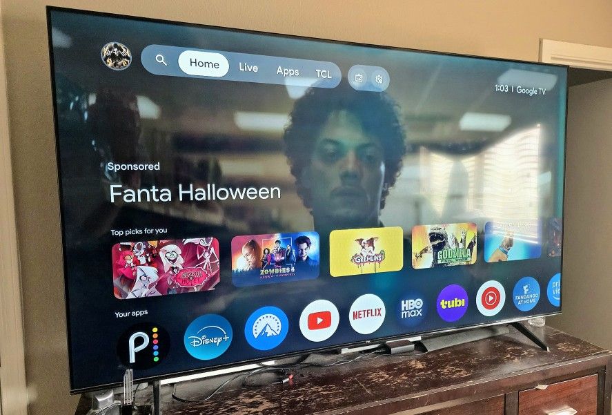 TCL 75" S Class 4K UHD HDR LED Smart TV with Google TV 