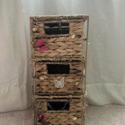 Wicker Cubbies 