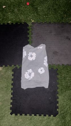 Denim tear, greyand size small