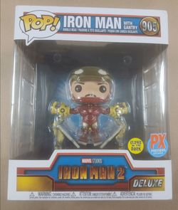 Iron Man 2 Deluxe Funko Pop Glow In The Dark PX Previews Exclusive