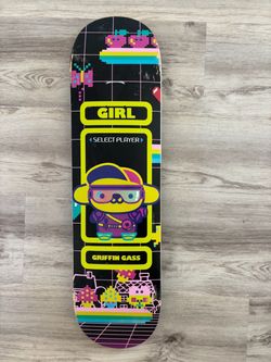 Girl × Sanrio Kawaii Arcade Griffin Gass 8.25” Skateboard Deck — $80