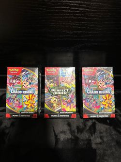 Pokemon Chaos Rising/ Perfect Order Booster Bundle