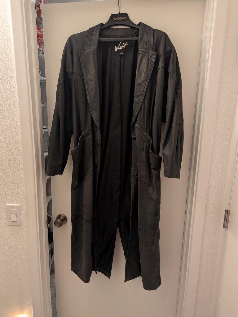 Leather Coat