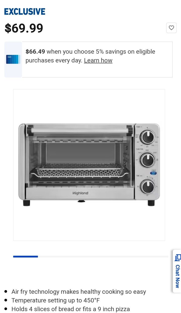 Highland Air Fryer Oven