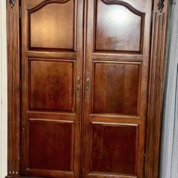 Real Wood Armoire, Good Condition