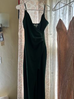 Emerald Green Dress 
