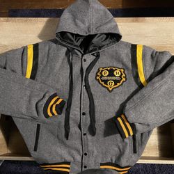 Varsity Jacket Black And Yellow
