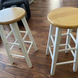 Wooden Bar Stool 29” Height 