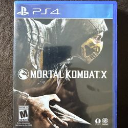 PS4  Mortal Kimbat X