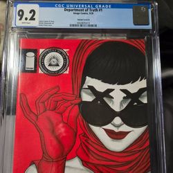 Department Of Truth #1 CGC 9.2