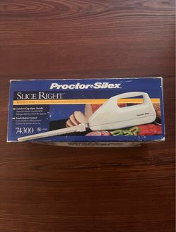 Boxed Proctor Silex Right Electric Knife Model 74300