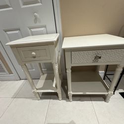 Two End Tables 