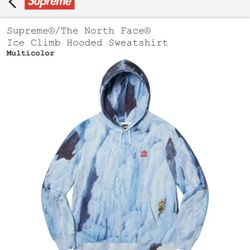 Supreme x The North Face "Ice Climb Hoodie" 