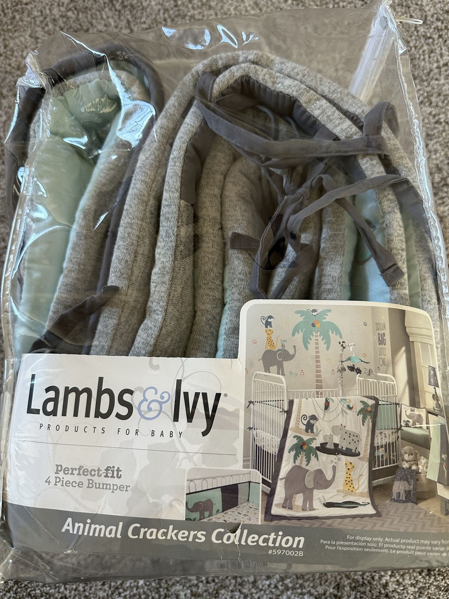 Lambs & Ivy Crib Bumper