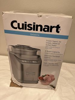 Cuisinart Ice Cream And Yogurt Maker 