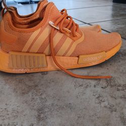 Women's Orange Adidas Training Shoes Size 7