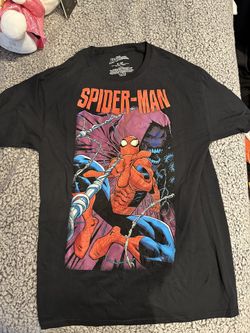 Spiderman  comic Shirt mens