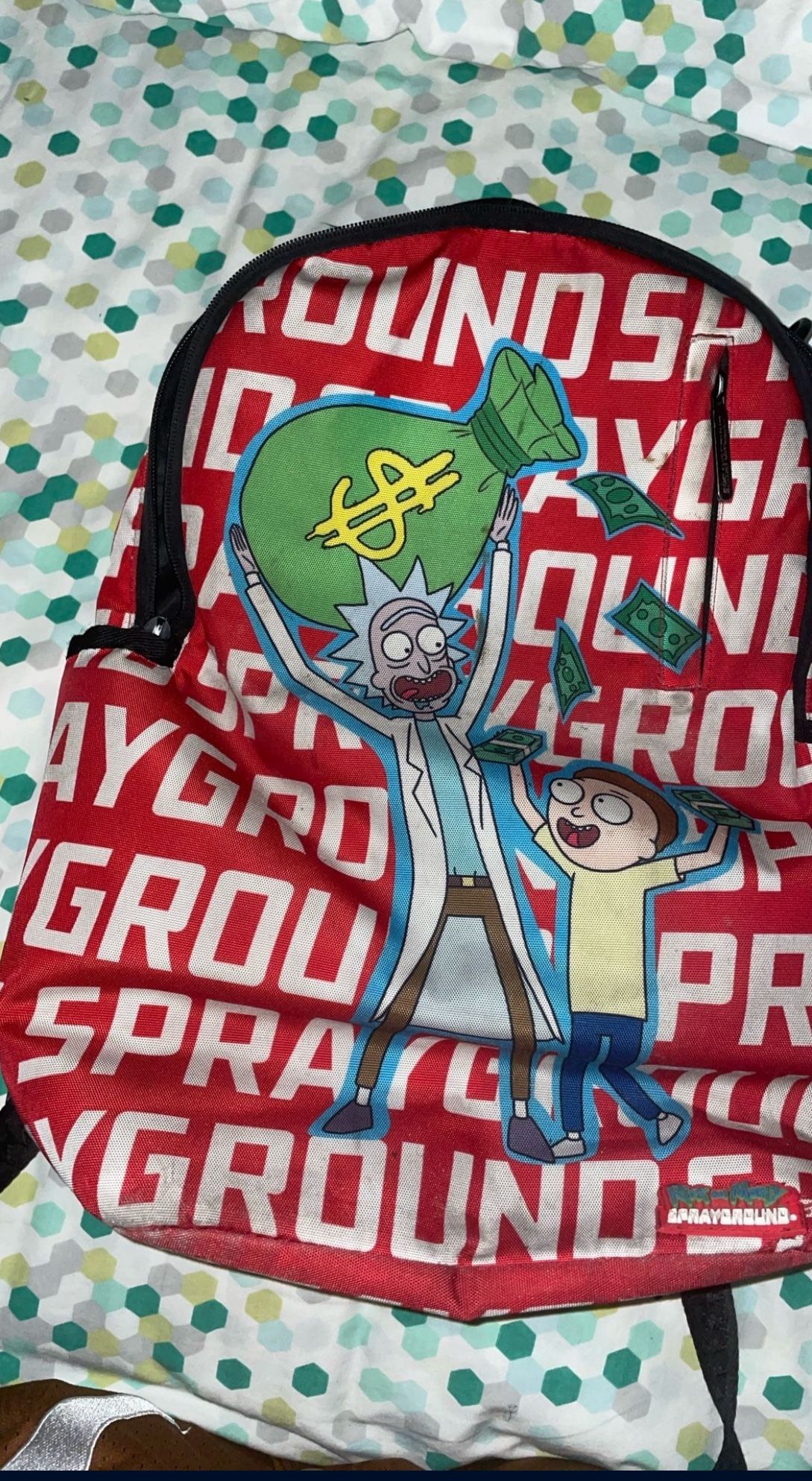 Spray ground Rick And Morty 