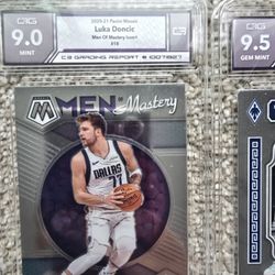 Panini Luka Dončić NBA Basketball Card Lot 9 Cards Mavericks Mosaic Phoenix