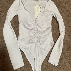 Zara White Bodysuit