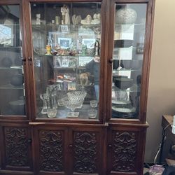 Early 1900’s Solid Wood Buffet