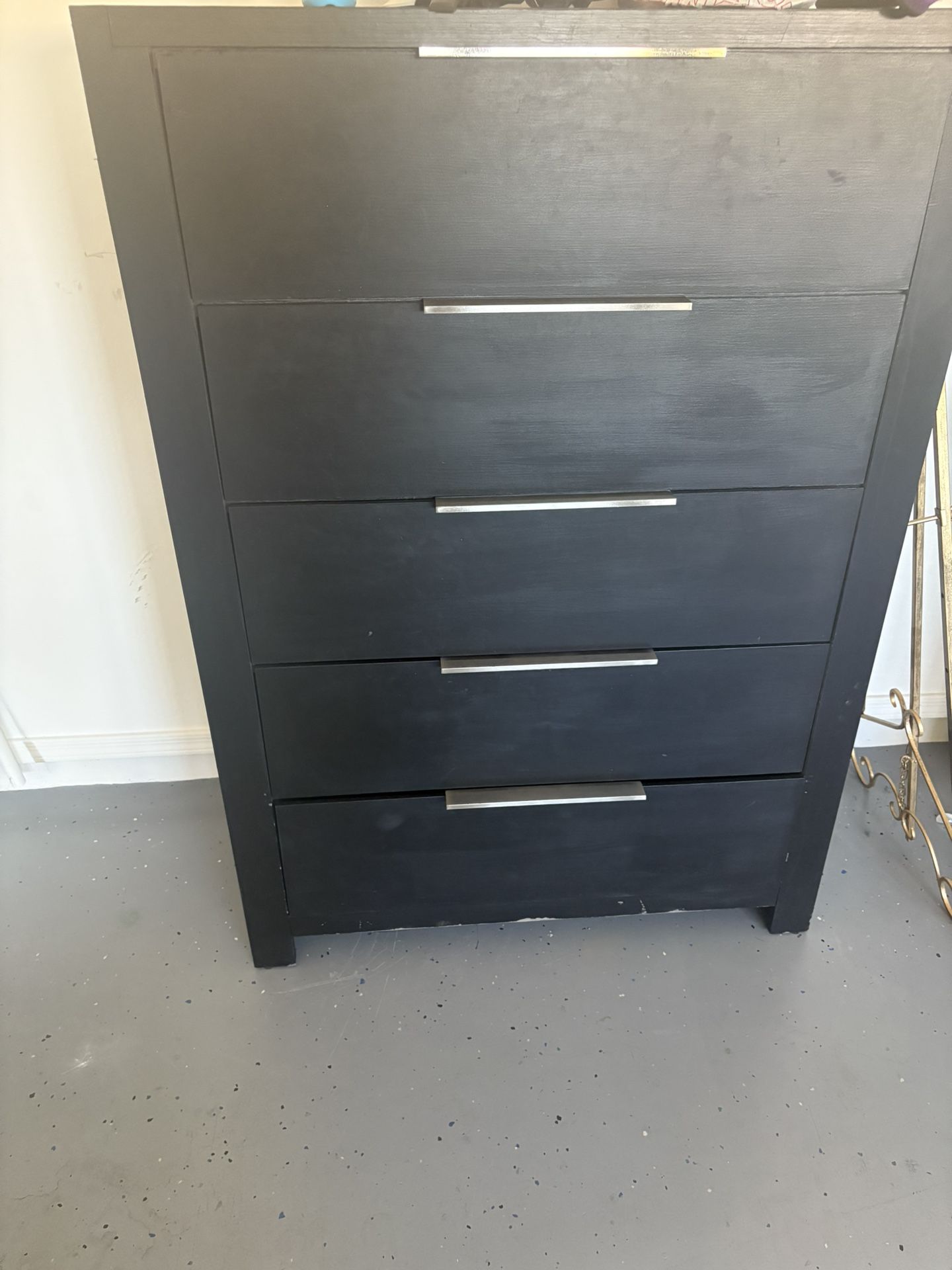 Black 5 Drawer Dress