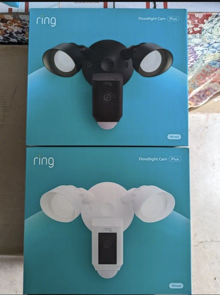 Ring Floodlight Plus Wired Security Camera