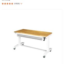 Husky Solid Wood Top Workbench