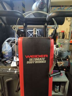 Weider ultimate body works home gym