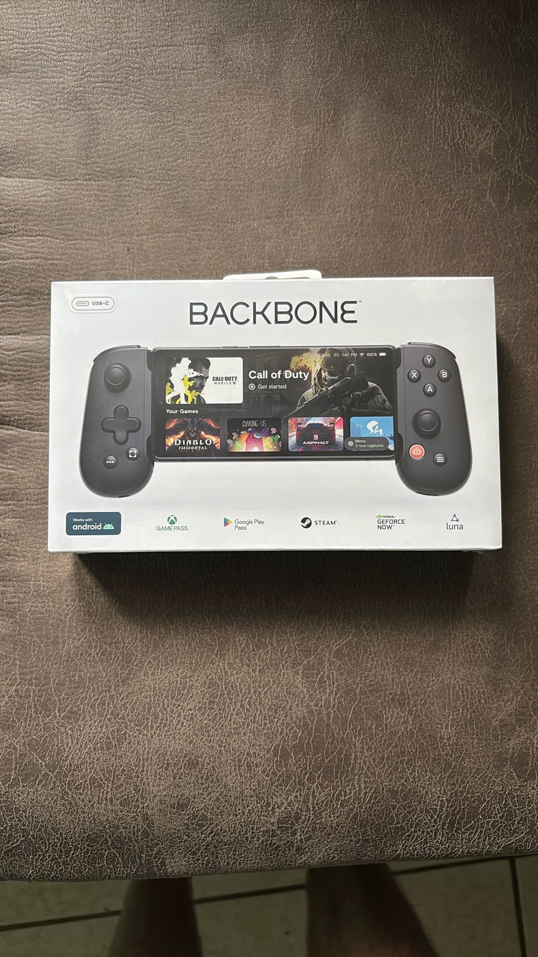 Android Backbone Gaming Device