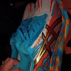 Asics

Shoes Size 8.5 Noosa Tri 13 'Color Injection Pack - Digital Aqua Marigold Orange'