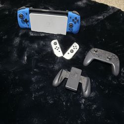 Nintendo switch with pro controller