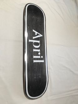 APRIL OG LOGO SKATEBOARD DECK.