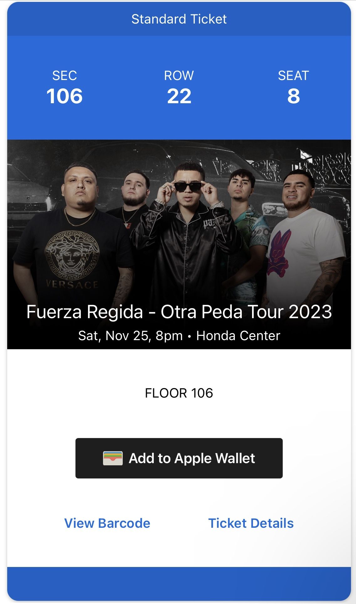 Fuerza Regida Tickets