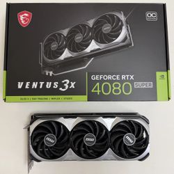 MSI NVIDIA GeForce RTX 4080 Super Ventus 3X OC Graphics Card, 16GB GDDR6X