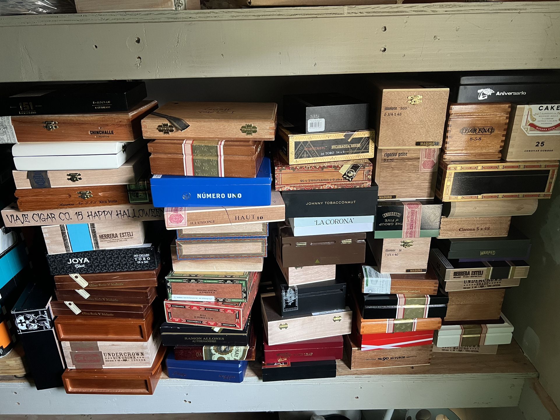 Various Cigar Boxes