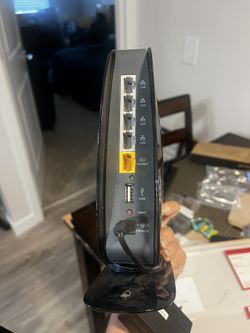 Internet Router + Ethernet Cable