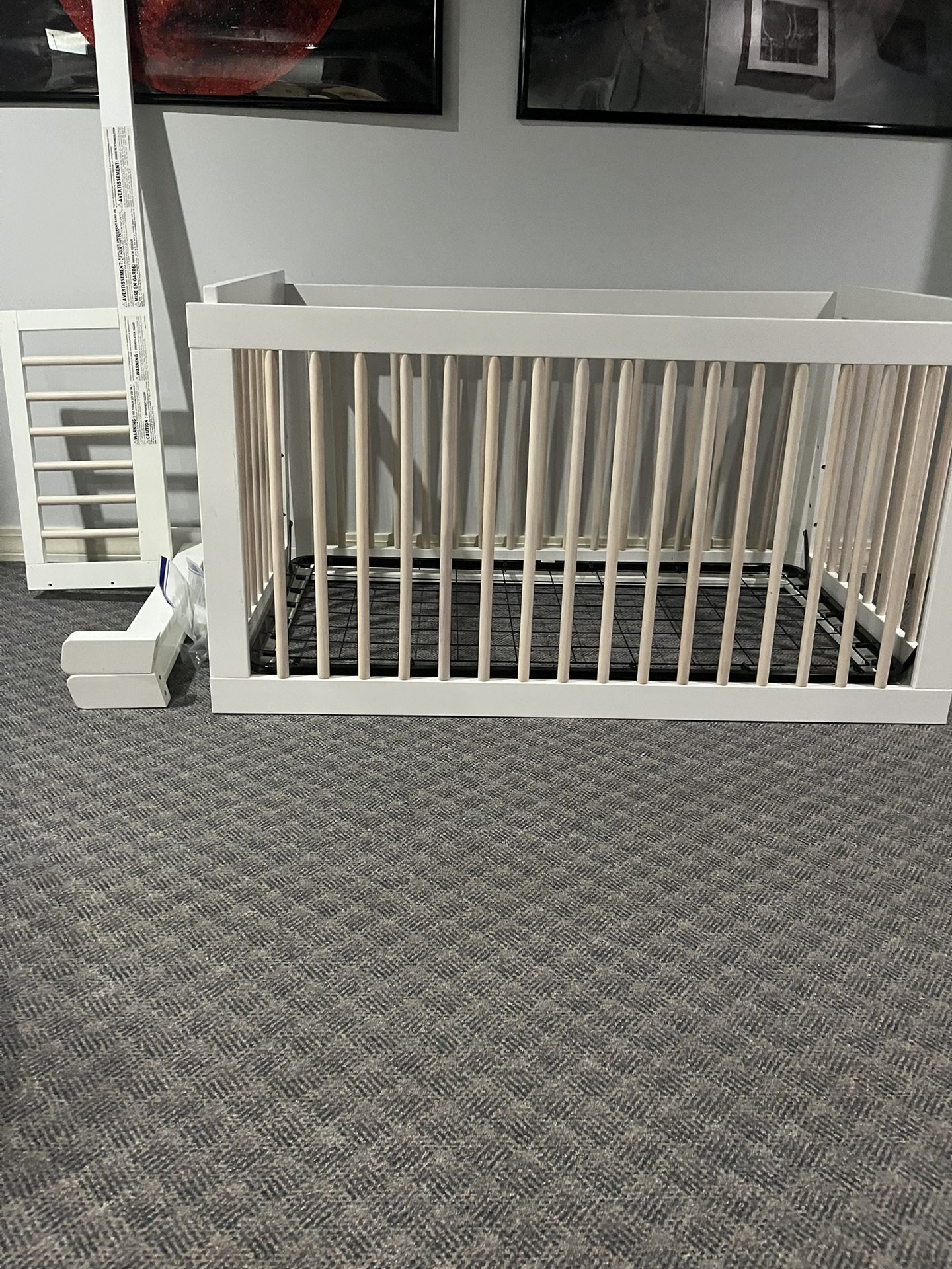 Hudson/Babyletto 3 In 1 Crib