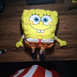 SpongeBob plushy.