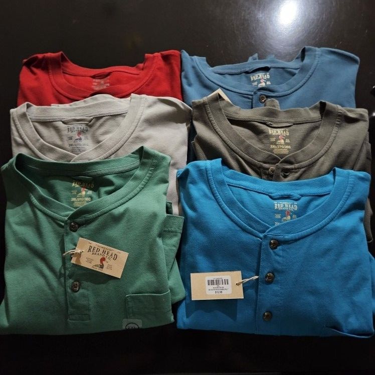 MENS HENLEY SHIRT