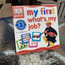 dk games - my first what's my job