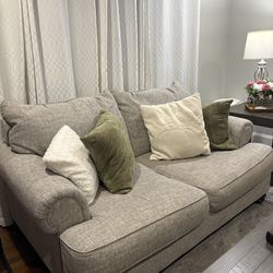 Sofa, loveseat & ottoman