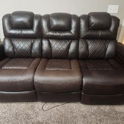 Leather Sofa Ans Love Seat