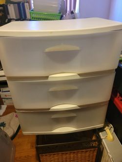 Storage cart plastic