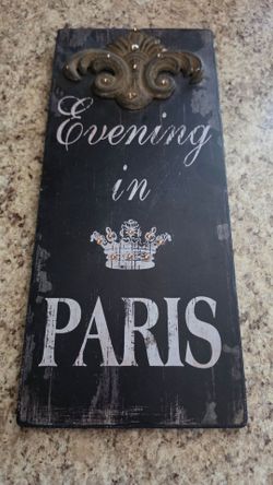 Paris decor frame